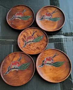 janbox公式アカウント01烏城彫　お盆　夫婦鳥 烏城彫 盆 お盆 新品 未使用 箱付き 岡山 - メルカリ