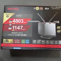 BUFFALO WXR-6000AX12P Wi-Fiルーター