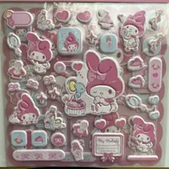 マイメロディぷっくりシール