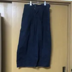 ダントン　カジュアルパンツ　ネイビー