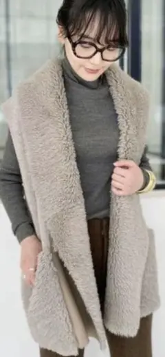 L'Appartement Mouton×Knit VEST