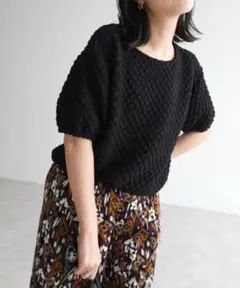 モコモコ　ぽこぽこ　Tシャツ　半袖トップス