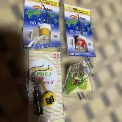 非売品ストラップ　エバラ　カップヌードル　４点セット