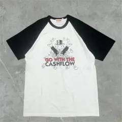 【人気ボードゲーム公式】2021年製MONOPOLYラグランTシャツモロッコ製