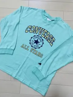 CONVERSE 長袖カットソー 140cm ミントグリーン