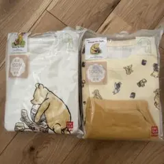 新品未開封　ユニクロ　プーさん　長袖　パジャマ　90