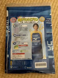 型紙プリントエプロン　ミズノ　スピード　ぶんけい　小学生　エプロンキット