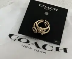 COACH コーチ 3連リング セット