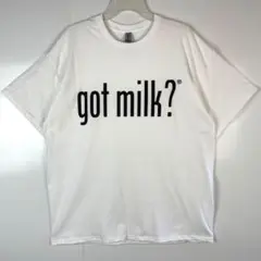 gotmilkガットミルクTティーシャツギルダンGildanゴットミルク染み込み
