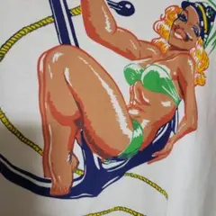 ★セクシー ピンナップガール？ リンガーTシャツ