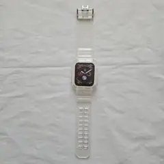 AppleWatch アップルWatch バンド クリア 透明 42 44