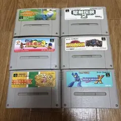 スーパーファミコン ゲームソフト 6本セット
