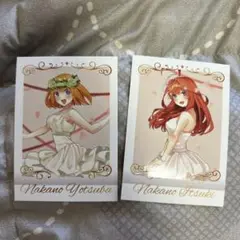 五等分の花嫁　チェキ風カード