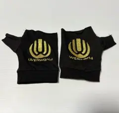 1度のみ使用　UVERworldグッズ　黒グローブ