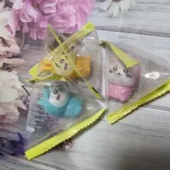 ちいかわ　ミニフィギュア　パジャマパーティー　セリア　キャンドゥ