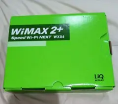 WiMAX 2+ モバイルルーター WX06 グリーン