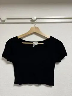 H&M クロップドTシャツ