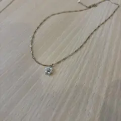 Aulii フラワーモチーフ パール ネックレス ゴールド