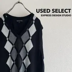 古着 “EXPRESS DESIGN STUDIO” Knit Vest