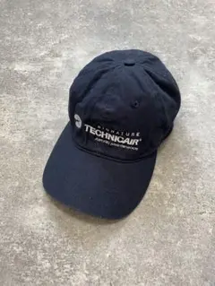 port&company TECHNICAIR企業ロゴ刺繍CAP black