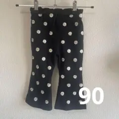 ◎最終値下げ しまむら ミコリッド 花柄 フレアパンツ 90