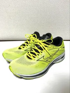Mizuno Wave Rider イエロー スニーカー　メンズ