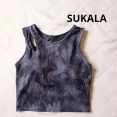 LAVA【SUKALA】セパレートアシンメトリータンクトップ　L