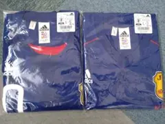 adidas ネイビー ユニフォーム L-5 L-3