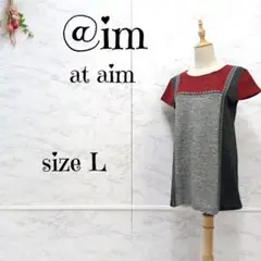 @im at aim オッジインターナショナル 切替 チュニック 40