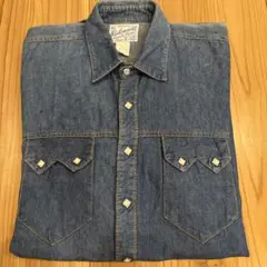 70s USA製 ROCKMOUNTRANCHWEAR ウエスタン　シャンブレー