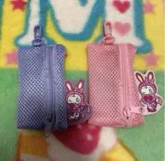 ❁⃘*メゾピアノ 当たりくじ べリエちゃん メッシュ 小物入れ❁⃘*