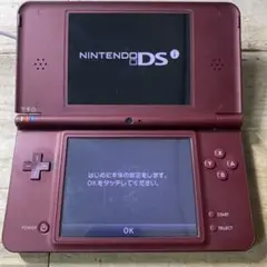 動作確認済み　Nintendo ニンテンドー DSi LL ワインレッド　本体