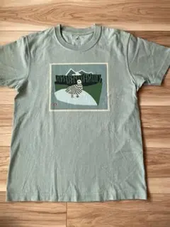 mont-bell TシャツL 畦地梅太郎　雷鳥XS
