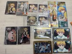 【13点セット】鬼滅の刃 我妻善逸 カート＆ステッカーセット