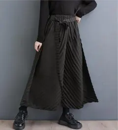 【大きいサイズ】 レディース パンツ　ワイドパンツ　春夏　 秋 新品