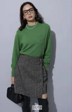アルページュストーリー　ループツイードミニスコート