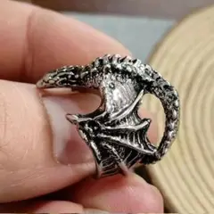 リング 指輪 ドラゴン 龍 動物 メンズ