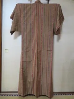 《親元》小紋 正絹 約158cm