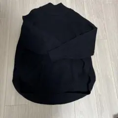 パリゴブラック ハイネック ニット セーター フリーサイズ