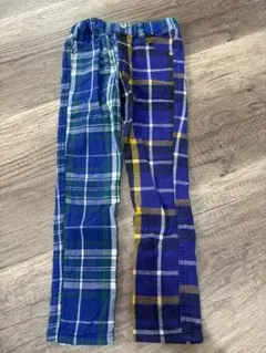ブリーズ　男の子　チェックパンツ　120