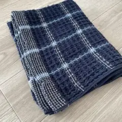 COMME CA ISMクォーターケット 70cm×100cm ネイビー