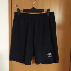umbro 黒 ハーフパンツXOサイズ