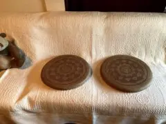 本パナマ　座布団　クッション　二枚セット
