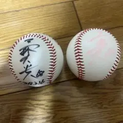 三森大貴　投げ込みサインボール