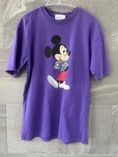 GRAFIKUS ミッキーマウスプリント Tシャツ パープル