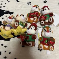 未使用タグ付　ディズニーリゾート　チップデール　ぬいば　３点