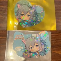 アイナナ 四葉環 Ｃ賞 クリアカード 特典カード 2点セット ナンジャ