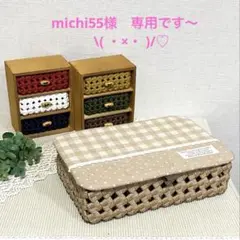 クラフトバンド　ふたつきカゴ（ゆうパケットプラスサイズver.）