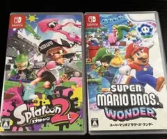 スプラトゥーン2＆スーパーマリオブラザーズ・ワンダーのセット