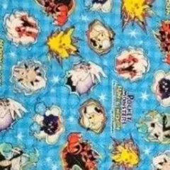 ポケットモンスター プリント生地 ピカチュウ　1m x 46cm